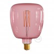 LED Light Bulb Bona Berry red, Pastel collection, straight filament 4W E27 Dimmable 2200K