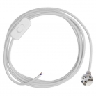 Table Lamp Wiring- 2core 1.8m White