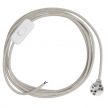 Table Lamp Wiring- 2core 1.8m White