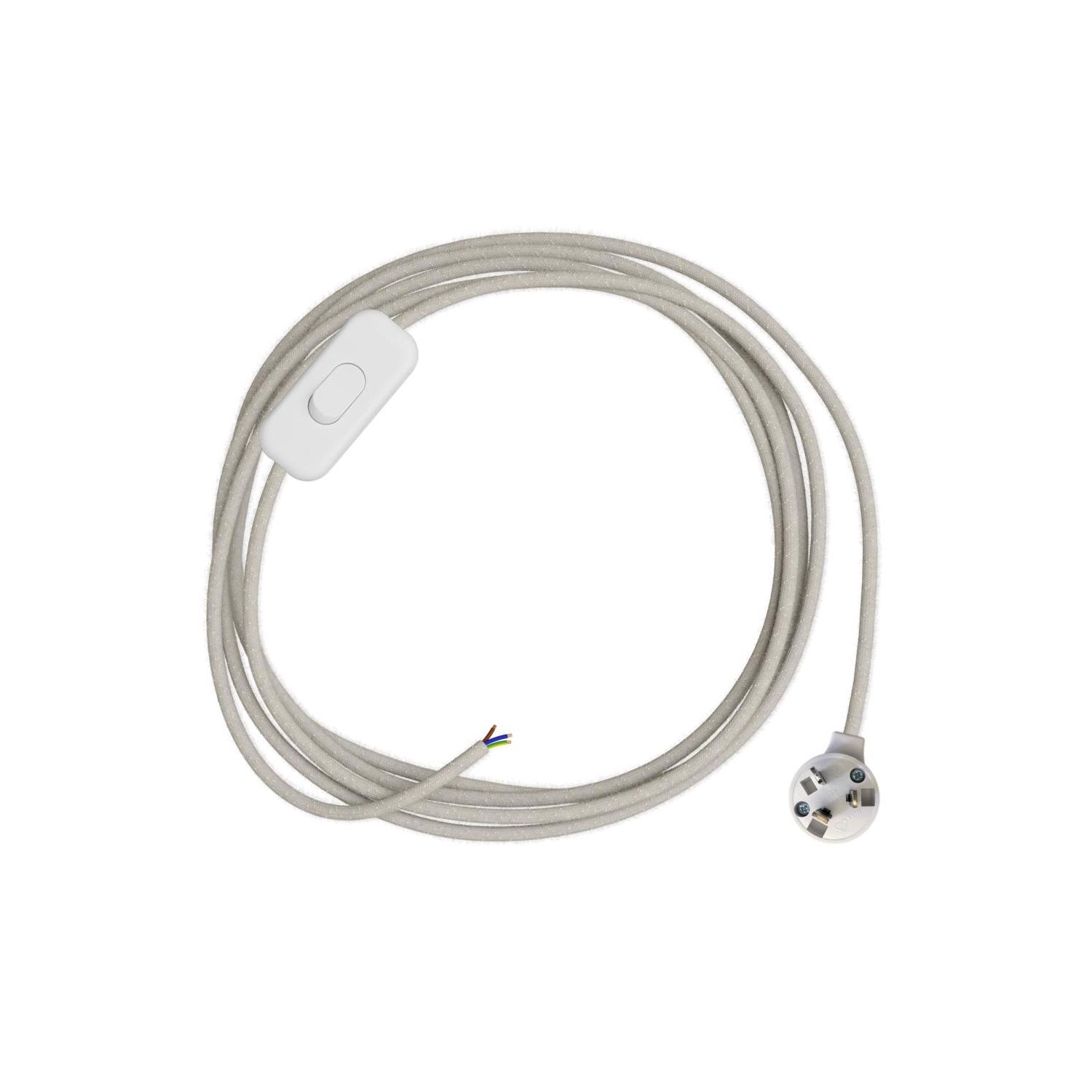 Table Lamp Wiring- 3core 1.8m White