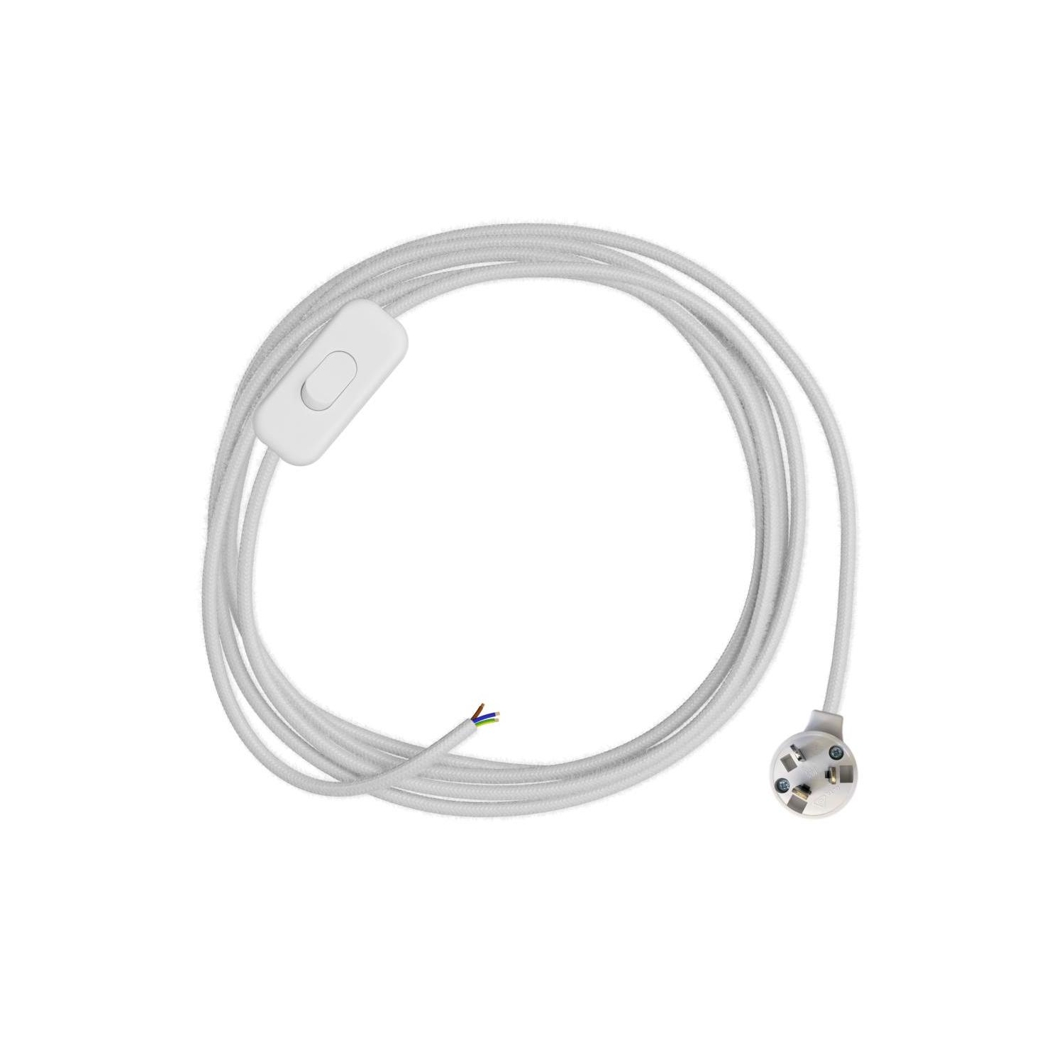 Table Lamp Wiring- 3core 1.8m White