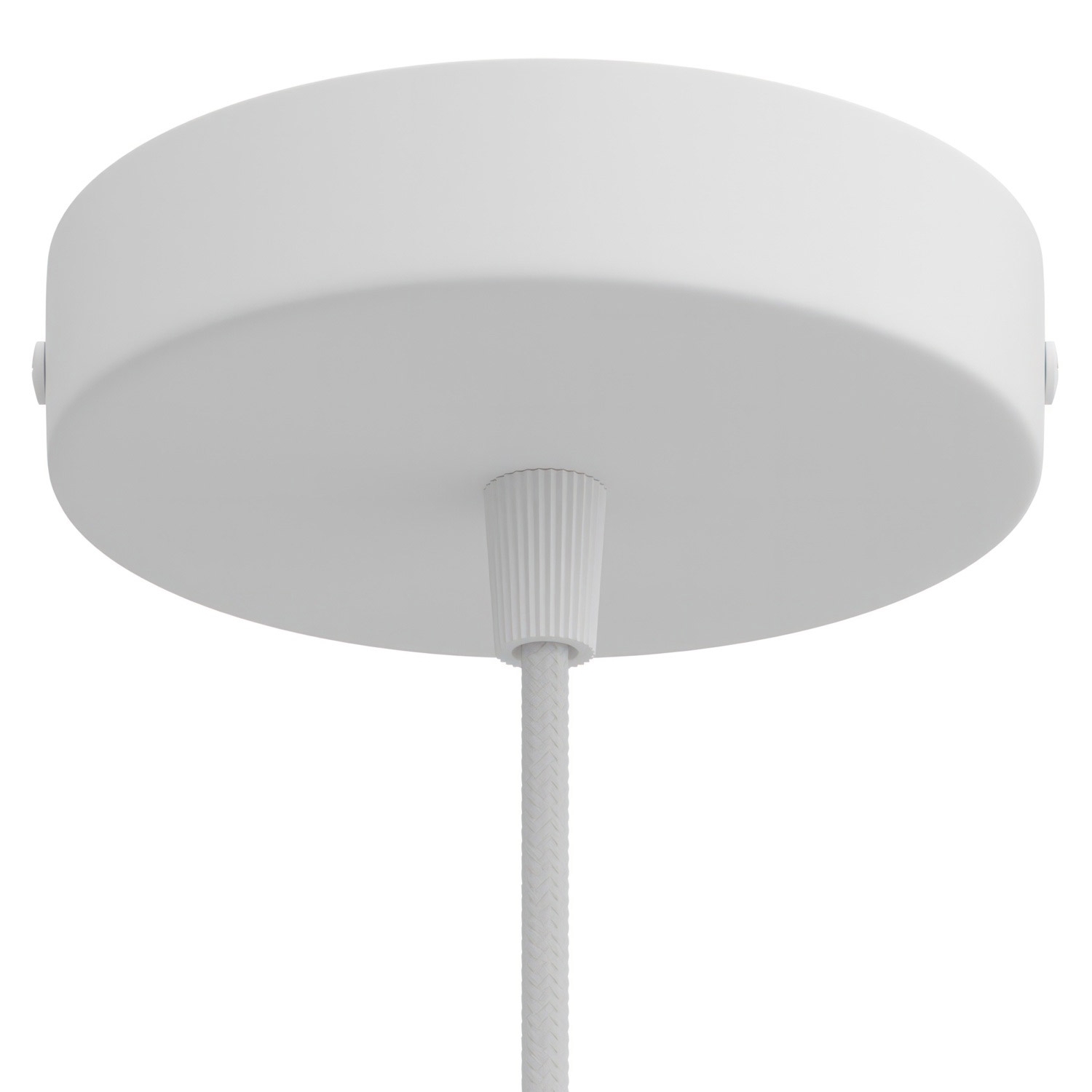 Pendant for your shade: Cylindrical White