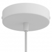 Pendant for your shade: Cylindrical White