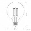 LED Light Bulb Clear Globe G125 7W 806Lm E27 2700K Dimmable - T04