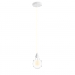 Pendant for your shade: Cylindrical White