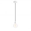 Pendant for your shade: Cylindrical White