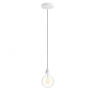 Pendant for your shade: Cylindrical White