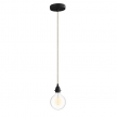 Pendant for your shade: Cylindrical Black