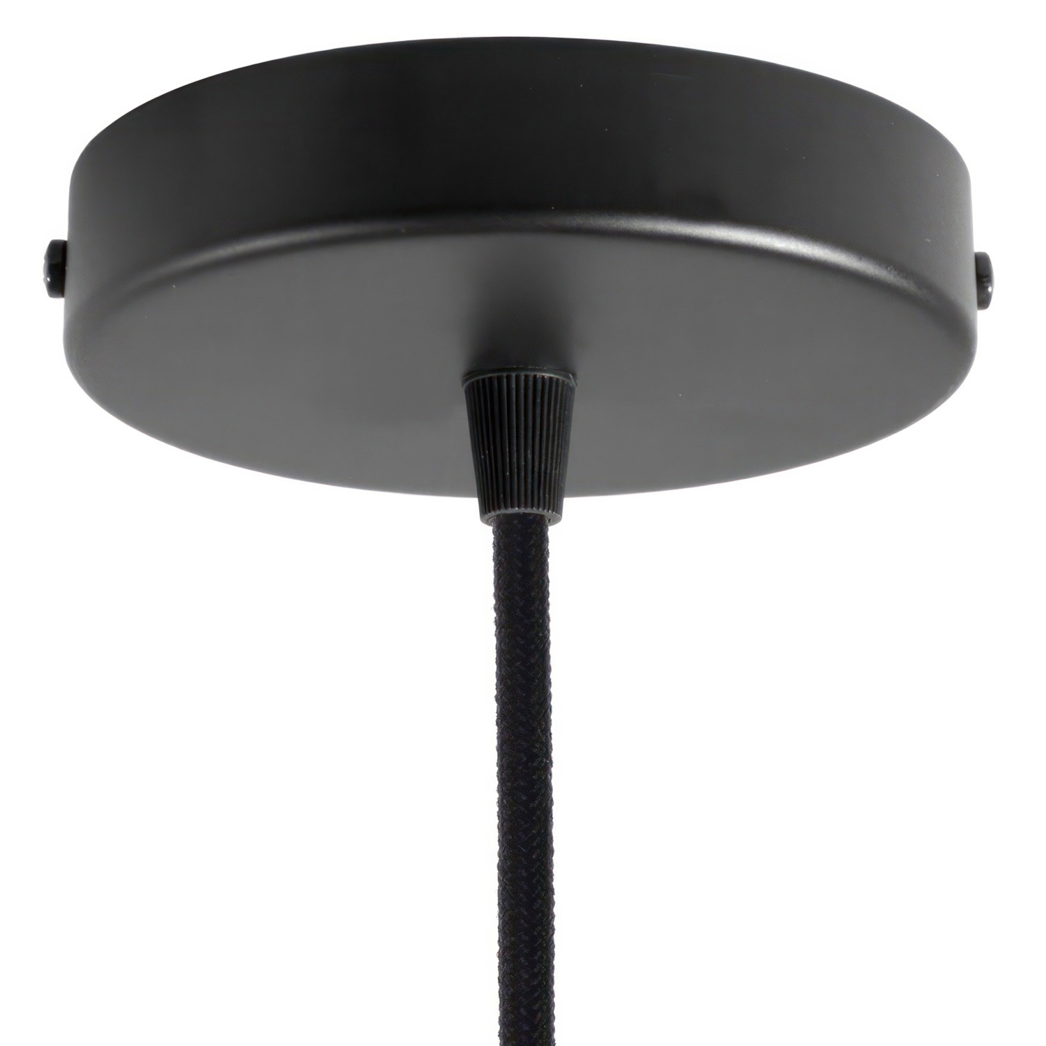 Pendant Light for Shade: Cylindrical Black