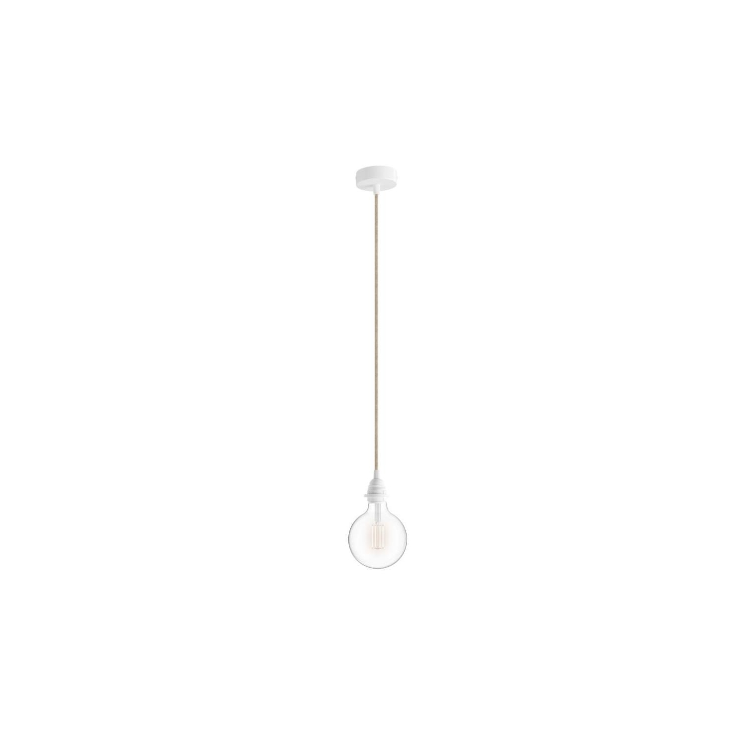 Pendant Light for Shade: Mini White