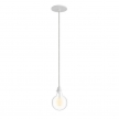 Pendant Light for Shade: Flush White