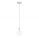 Pendant Light for Shade: Flush White