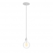 Pendant Light for Shade: Flush White