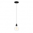 Pendant Light for Shade: Flush Black