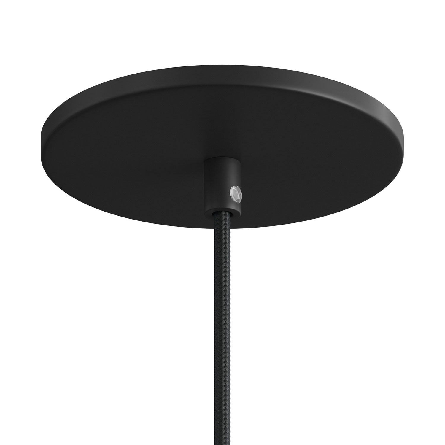 Pendant Light for Shade: Flush Black