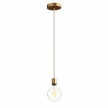 Pendant Light for Shade: Minimal Brushed Bronze