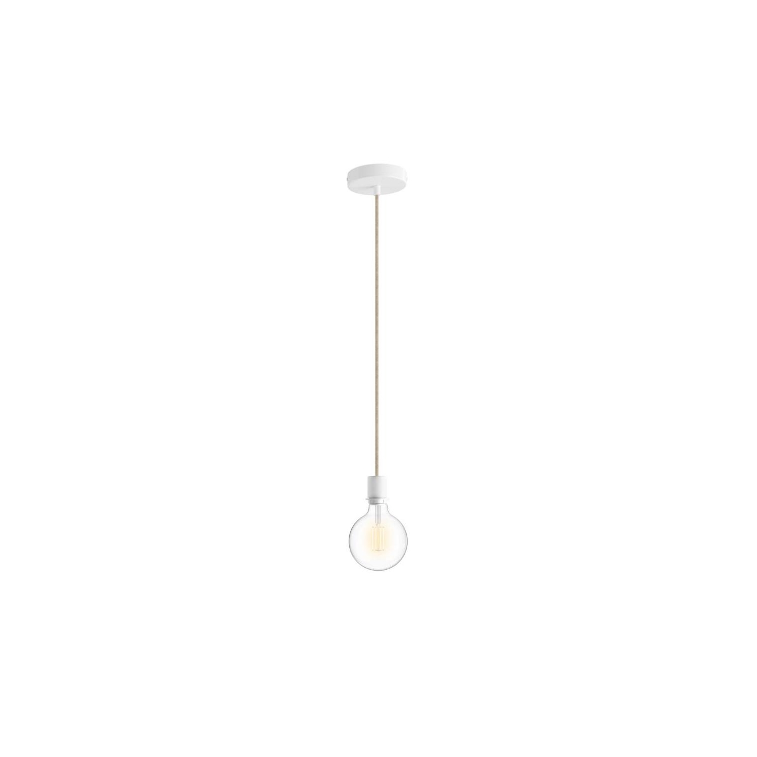 Pendant Light for Shade: Minimal White