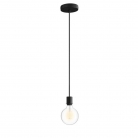 Pendant Light for Shade: Minimal Black