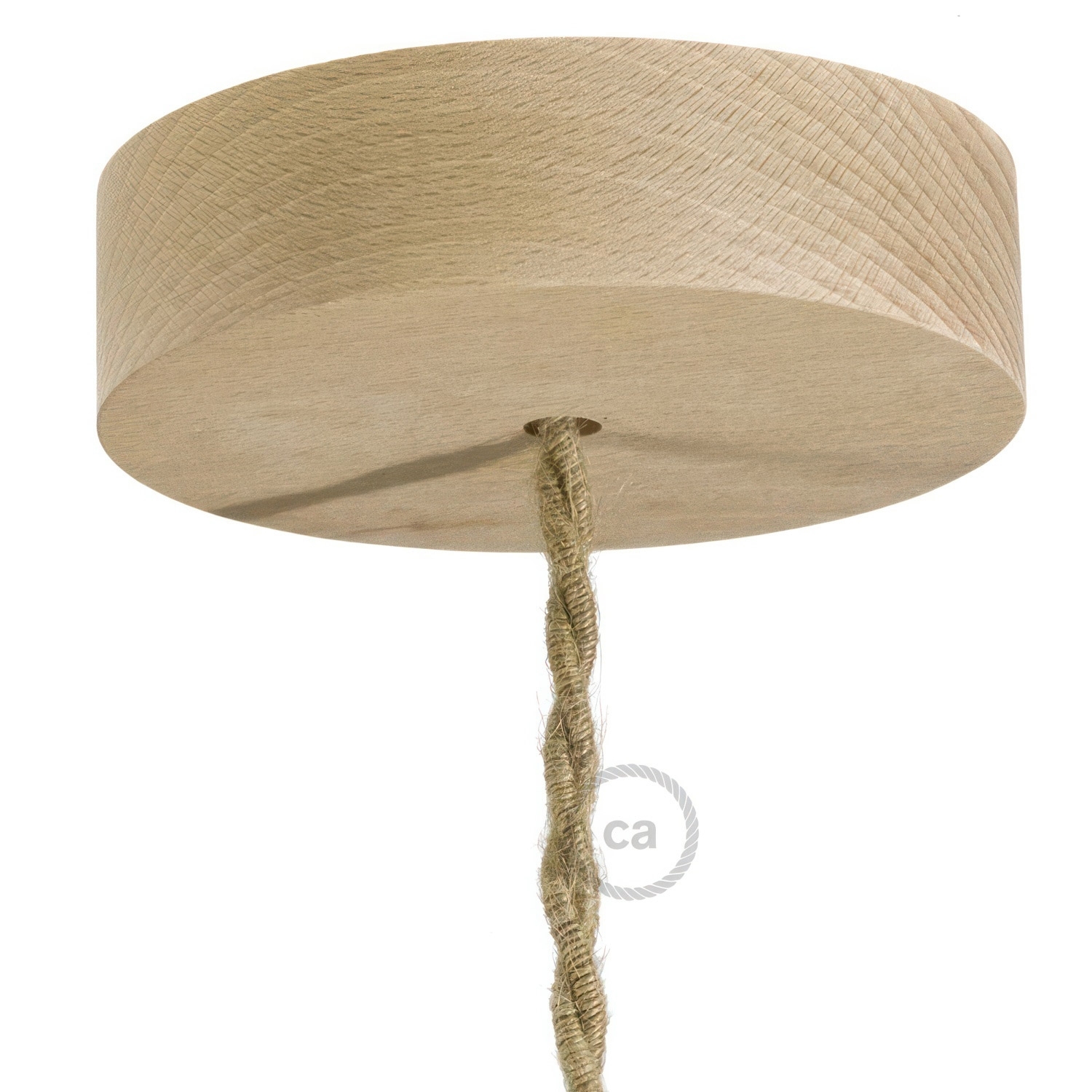 Pendant Light for Shade: Wood White