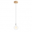 Pendant Light for Shade: Wood White