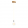 Pendant Light for Shade: Wood White