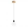 Pendant Light for Shade: Wood Black