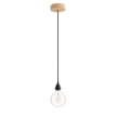 Pendant Light for Shade: Wood Black