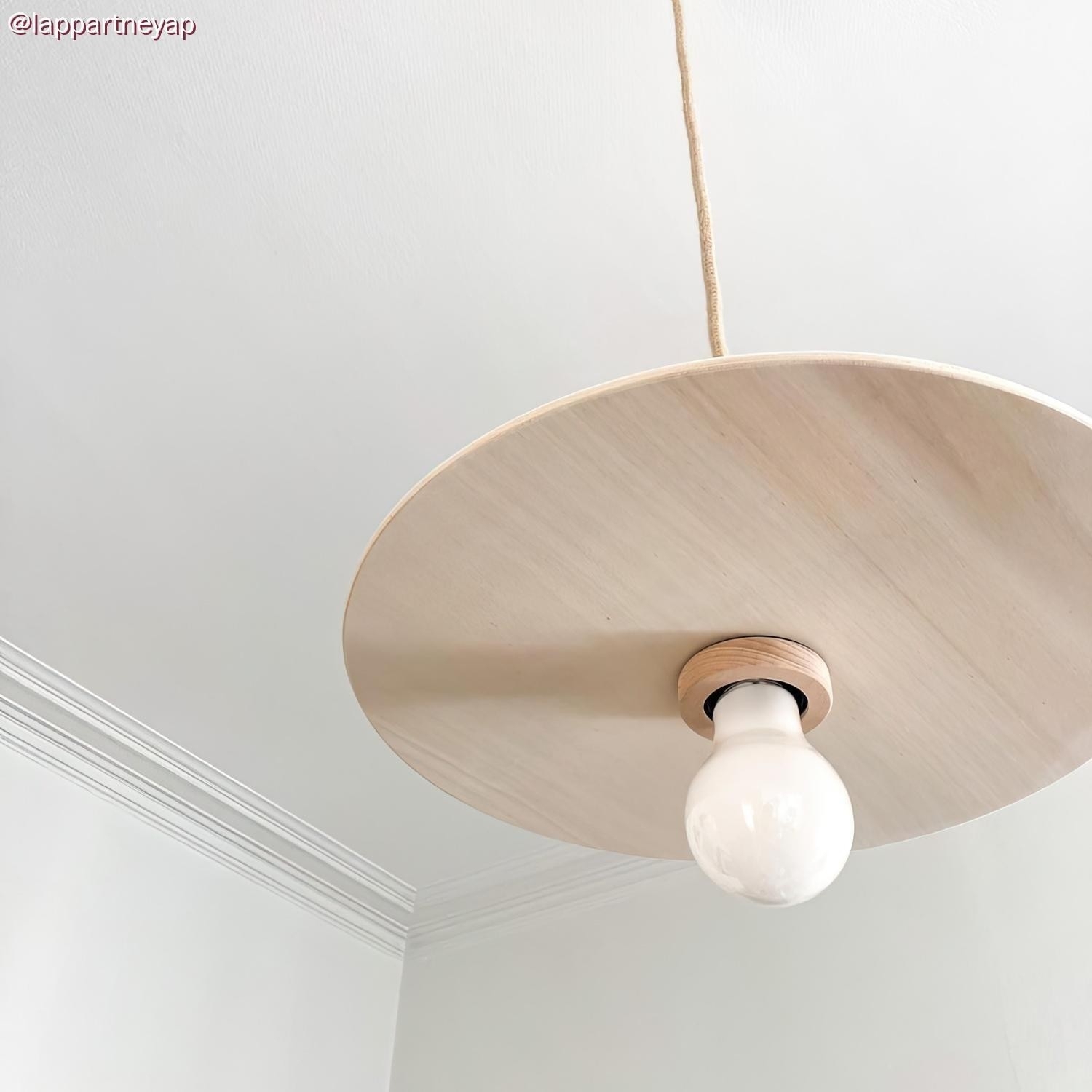 Pendant Light for Shade: Wood